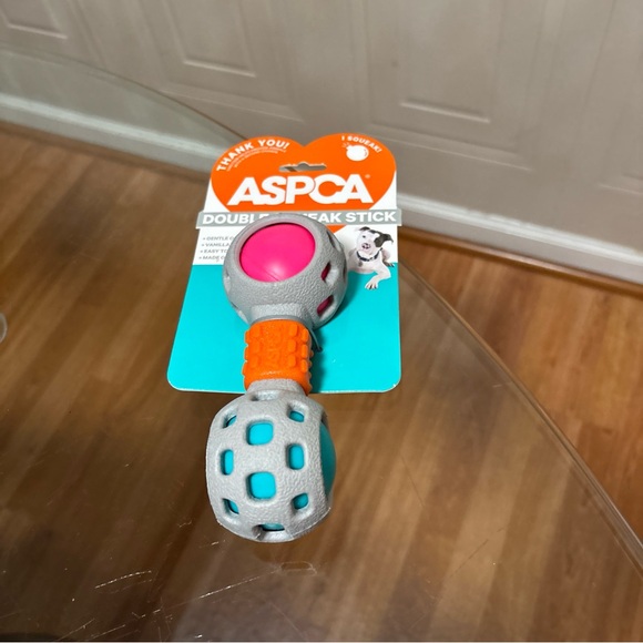 ASPCA Double Squeak Stick Squeaky Dog Toy Vanilla Scented Made Of TPR Ru… - Picture 4 of 4